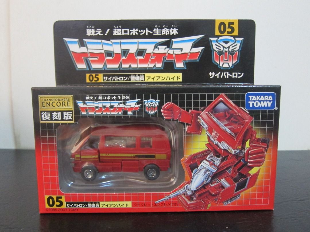 Transformers Encore 05 Ironhide (Category: Vehicle & Diecast Models) located in Makati City. Submitted by hobbypoint_manila (Listing ID 1242670282, Image 1). Description: .