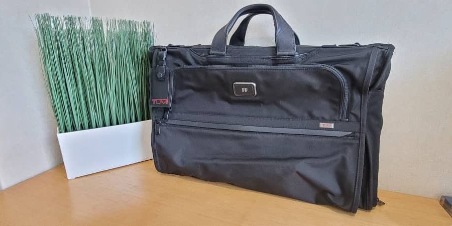 TUMI Alpha Garment Tri fold Bag Men s Fashion Bags Backpacks on
