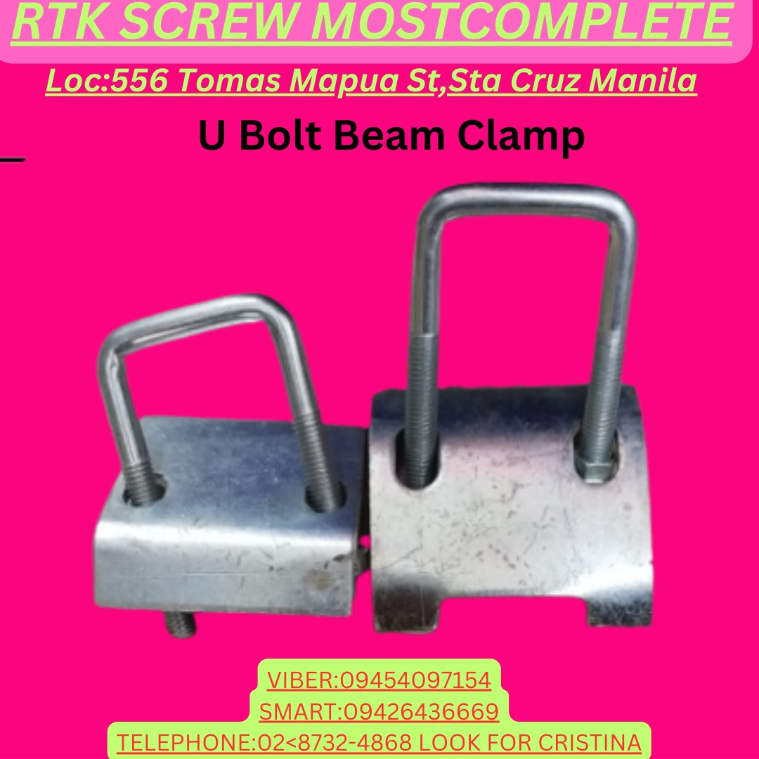 U BOLT BEAM CLAMP on Carousell