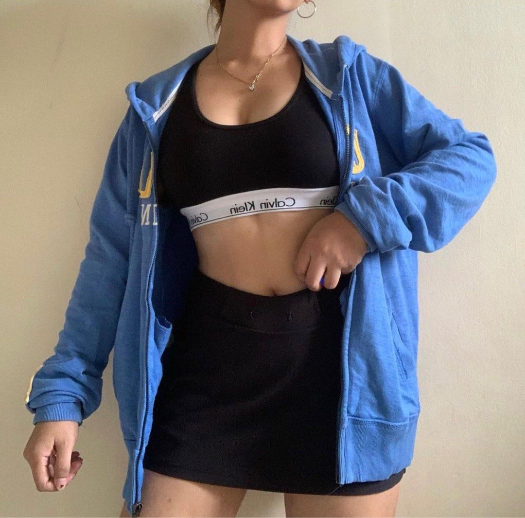 UCLA HOODIE JACKET (Category: Coats, Jackets and Outerwear) located in Muntinlupa City. Submitted by hun_thrift (Listing ID 1242604553, Image 2). Description: H30 Colosseum athletics ucla hoodie zip up jacket L on Tag • best fit small to semi med Length 24 Almost bnew! 100/100 good condition Excellent fabric!! ganda so much!! for keeeeeps 🫶🏻🥹 .