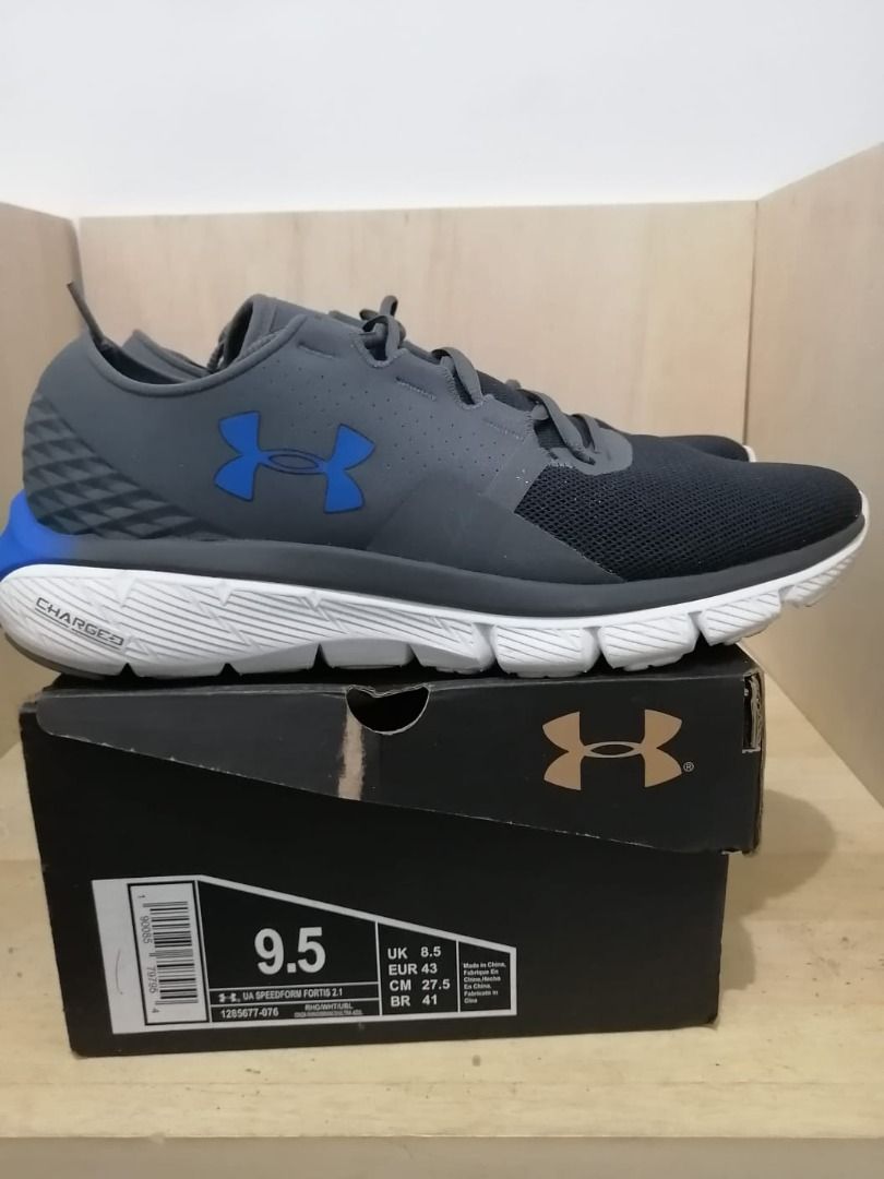 Under Armour shoes speedform fortis 2.1 original size 8.5 Fesyen
