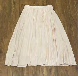 Uniqlo skirt pleated rok plisket