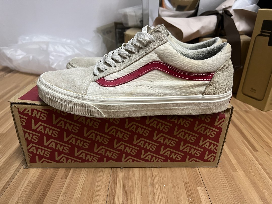 Vans old skool white rococo online