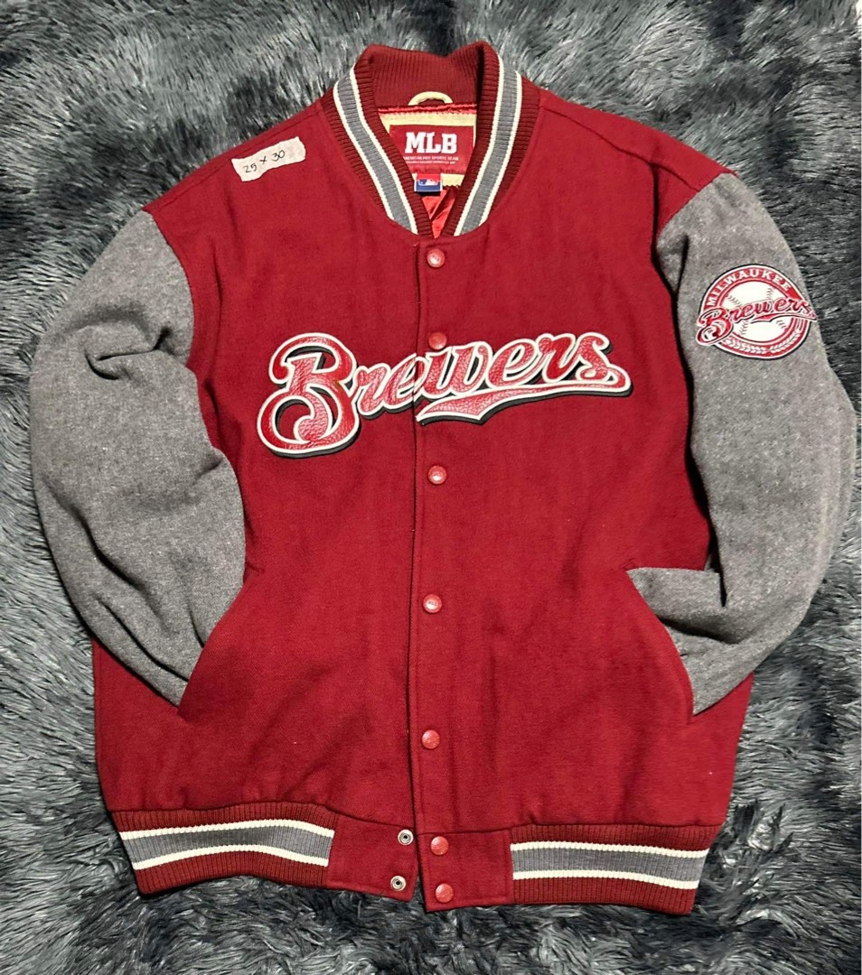 Varsity Jacket XL BREWERS on Carousell