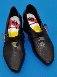 Vintage Buckel Loafers Heels