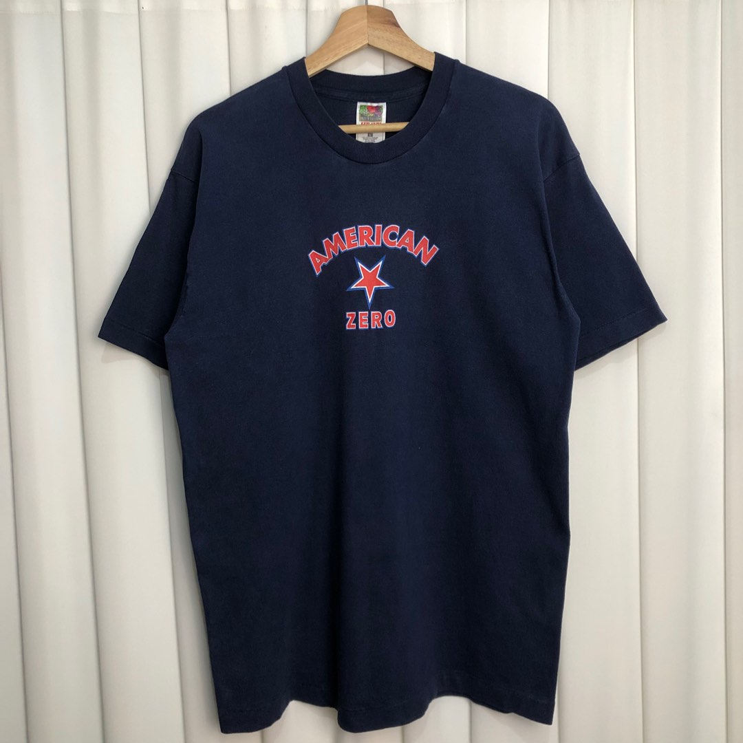 Vintage Zero Skateboard Shirt Teej, Men's Fashion, Tops & Sets, Tshirts