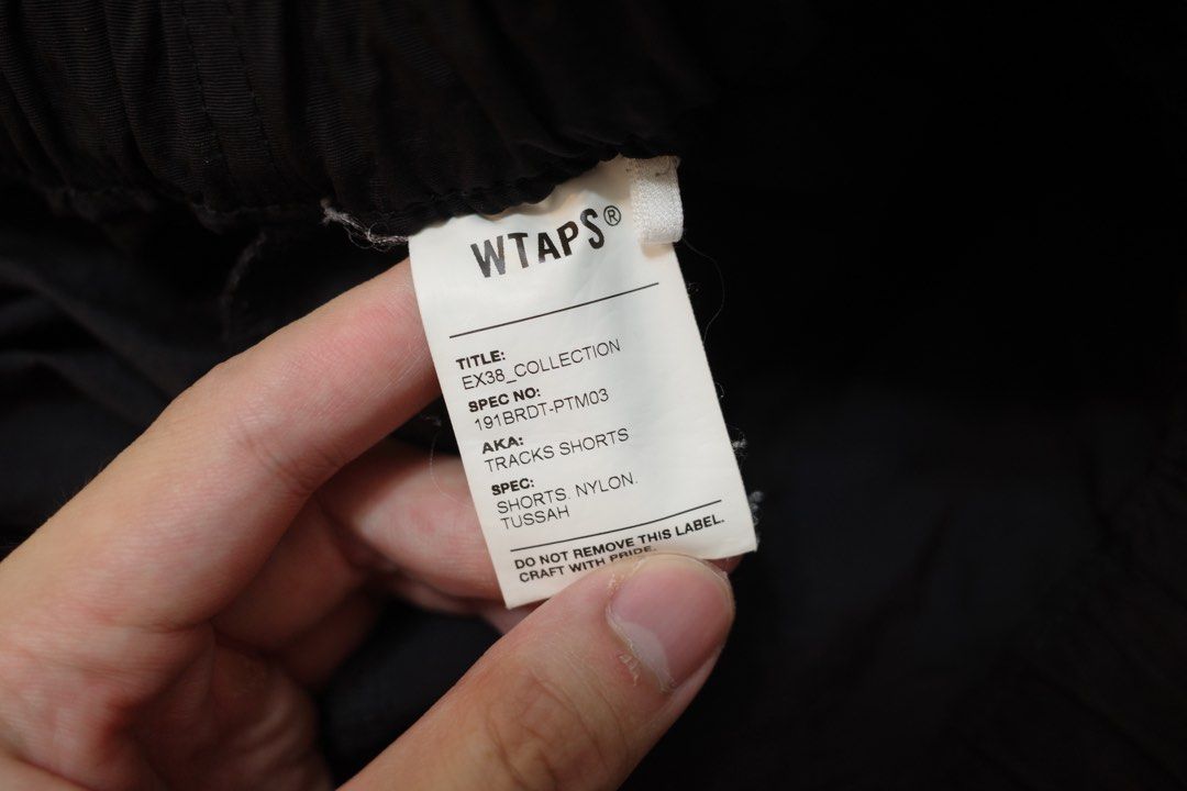 Wtaps tracks shorts 19ss, 男裝, 褲＆半截裙, 短褲- Carousell