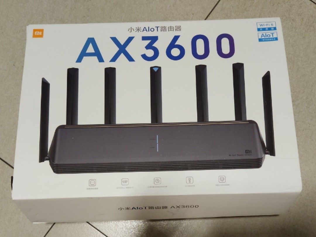 Xiaomi AX3600 router, Computers & Tech, Parts & Accessories, Networking ...