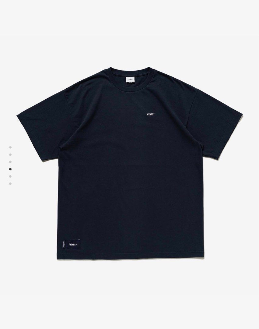 XL 04 Wtaps LLW / SS / COTTON Tee Tshirt 隱藏款231ATDT-STM09S NAVY