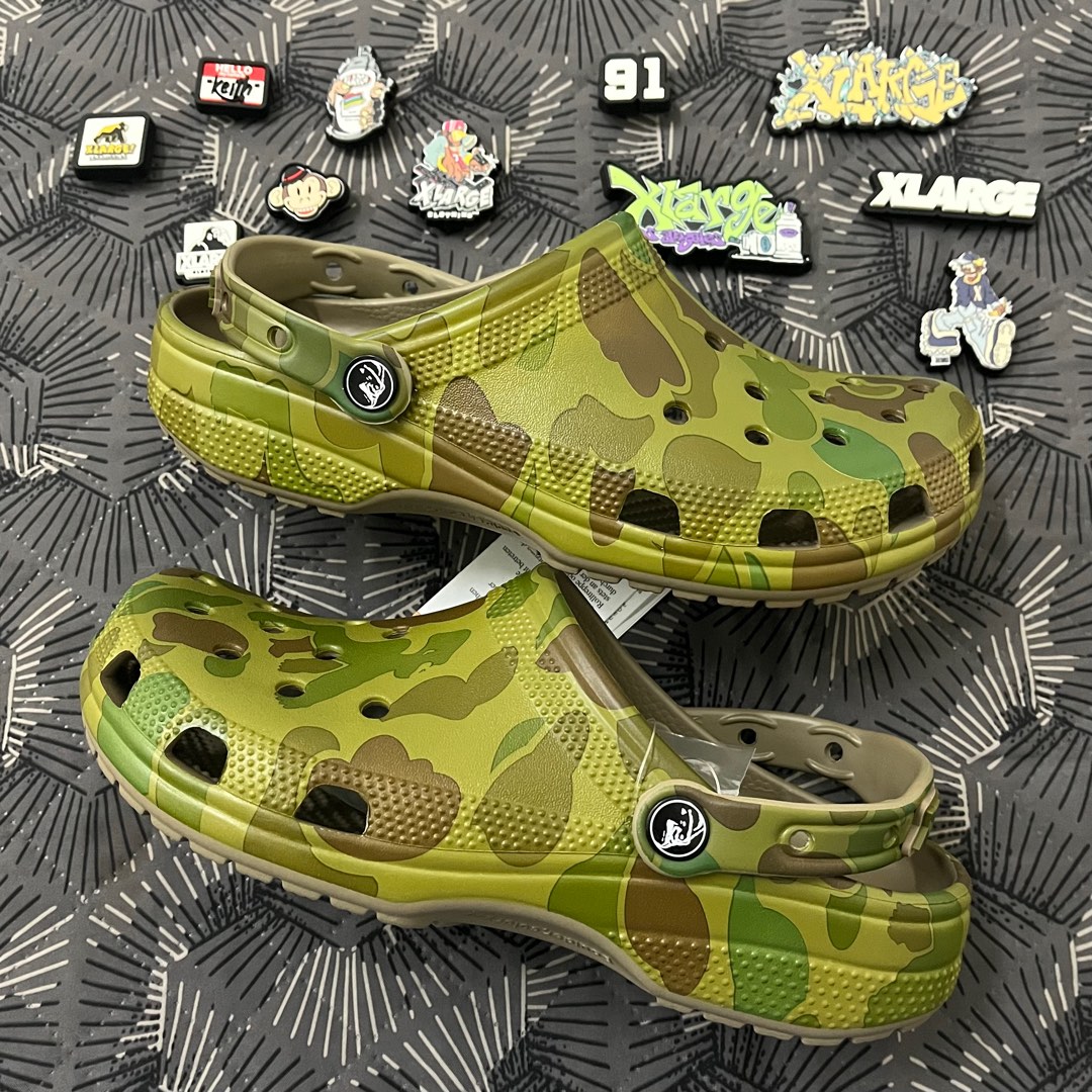 XLARGE x CROCS CLASSIC CLOGS M7/W9