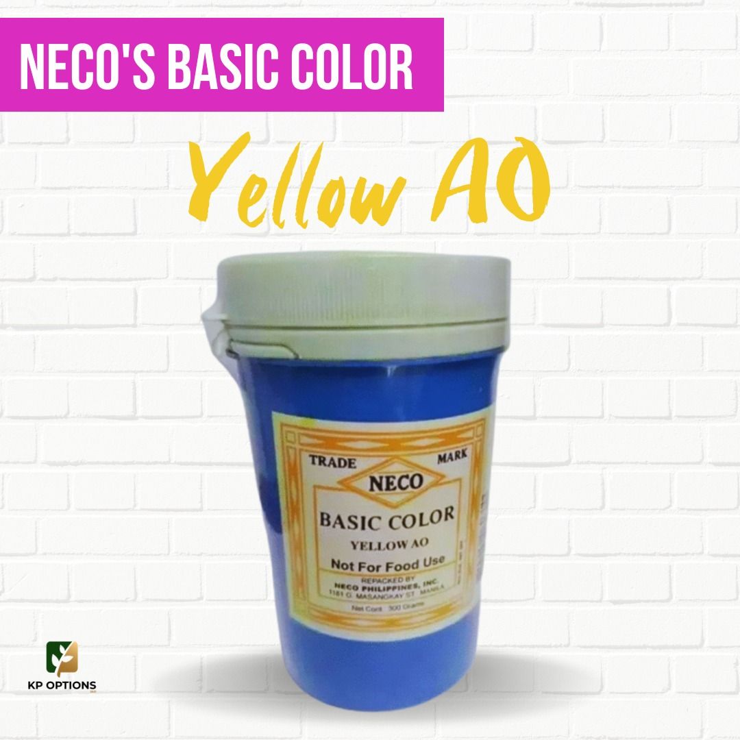 Yellow AO 300gms | NECO Non-Food (Basic Color - Not for Food Use) on ...