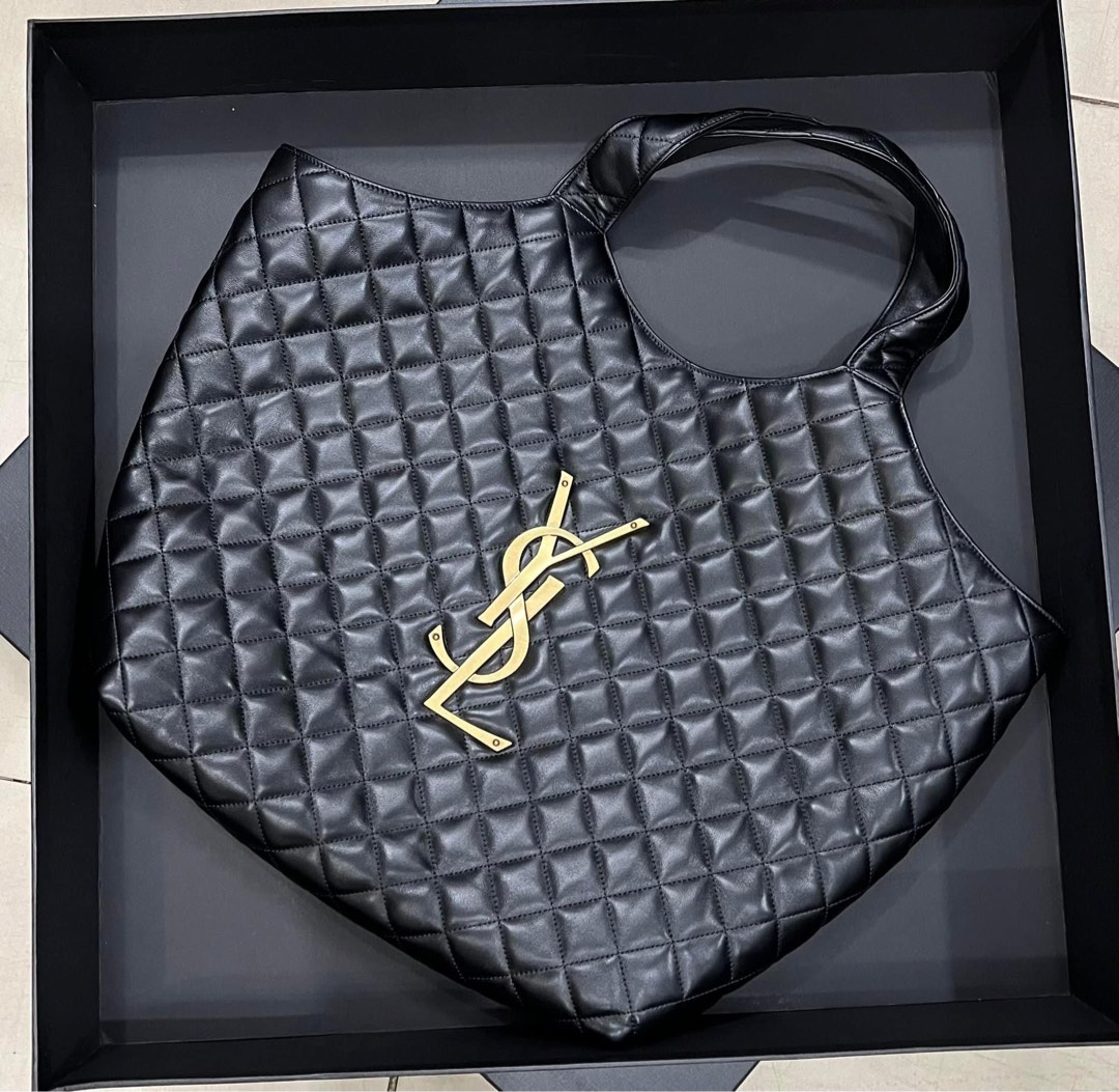 Ysl icare maxi shopping bag small, Luxury, Bags & Wallets on Carousell