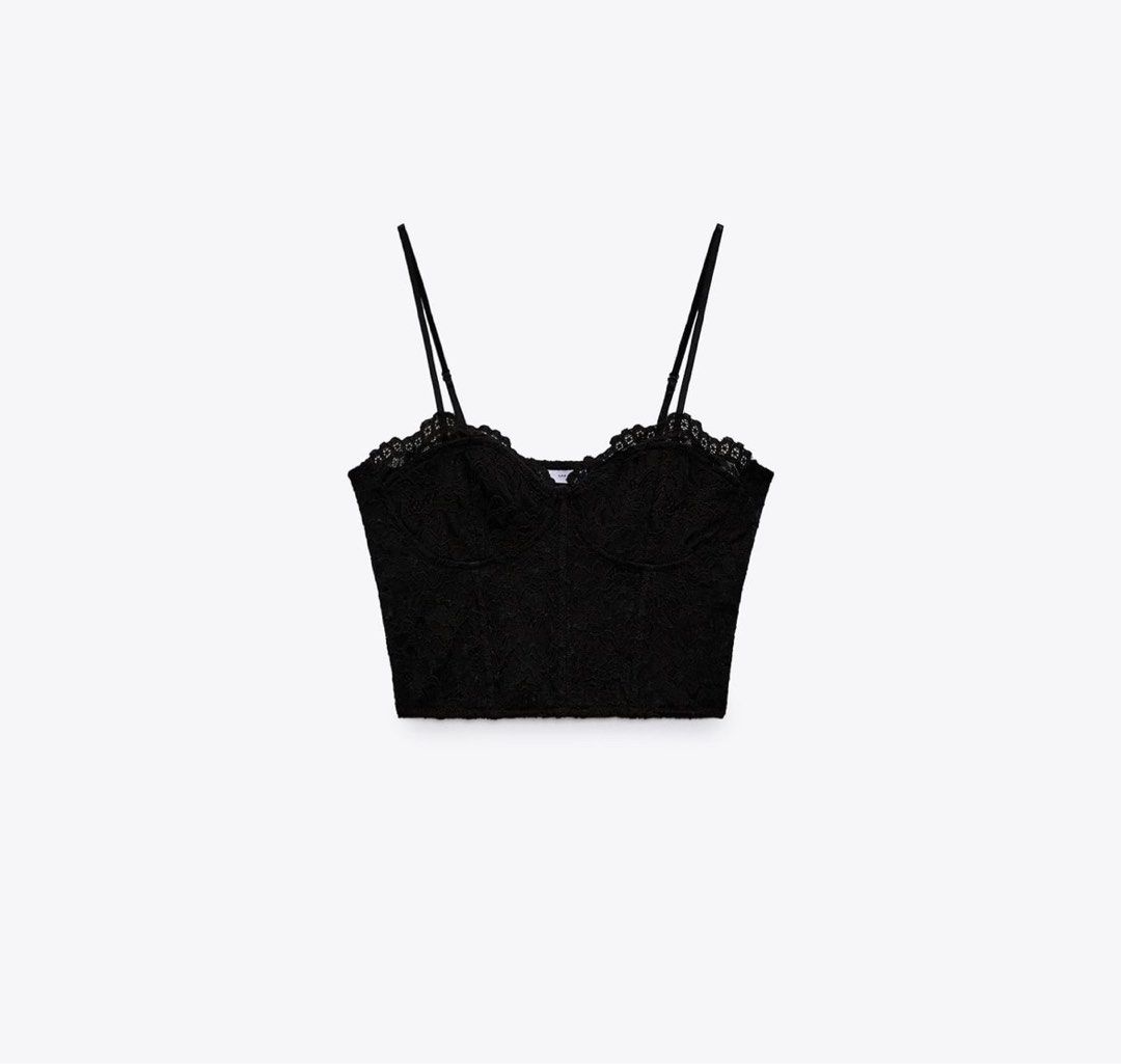 Zara Corset Inspired top, Women's Fashion, Tops, Others Tops on Carousell