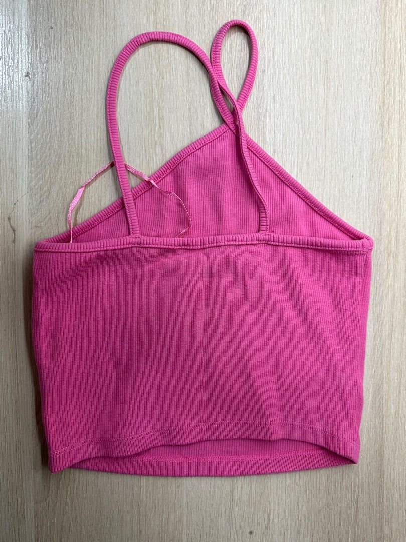 ZARA Pink halter top on Carousell