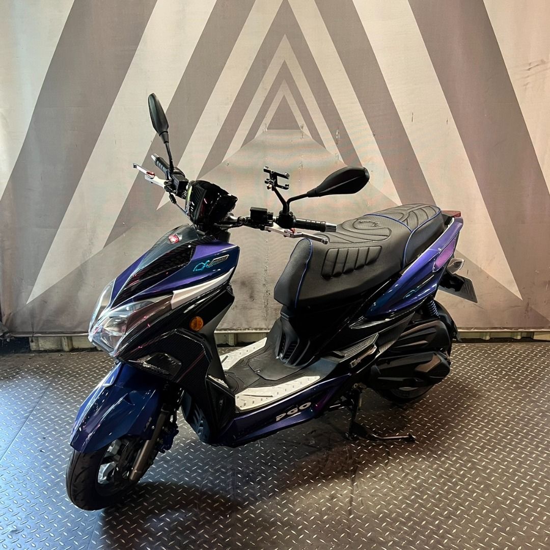 保固車】【0元交車】2021年PGO 比雅久摩特動力Alpha Max 125 阿法妹125 機車CBS 雙碟, 機車, 新古保固在旋轉拍賣