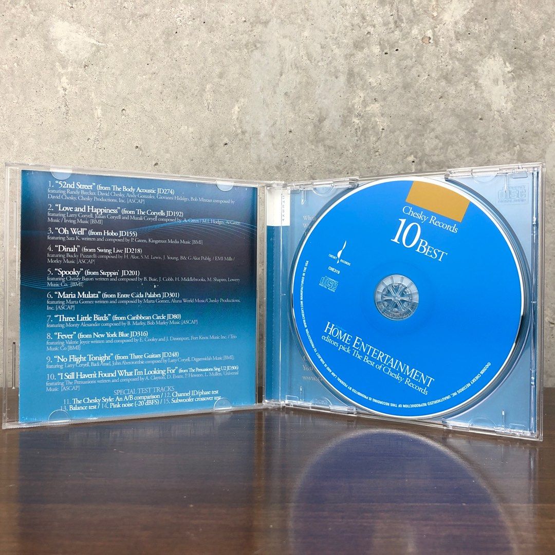 10 Best | Compilation | Chesky Records | Audiophile CD (Category: CDs & DVDs) located in Quezon City. Submitted by garage.sale.ph (Listing ID 1242898175, Image 3). Description: - Rare Chesky Records audiophile CD. - Authentic. - In excellent condition. - Payment thru bank deposit (UnionBank) or GCash. - For a minimal fee, I can arrange delivery via Lalamove within Metro Manila. - Meet-up also possible at Robinsons Magnolia QC. - Item available as