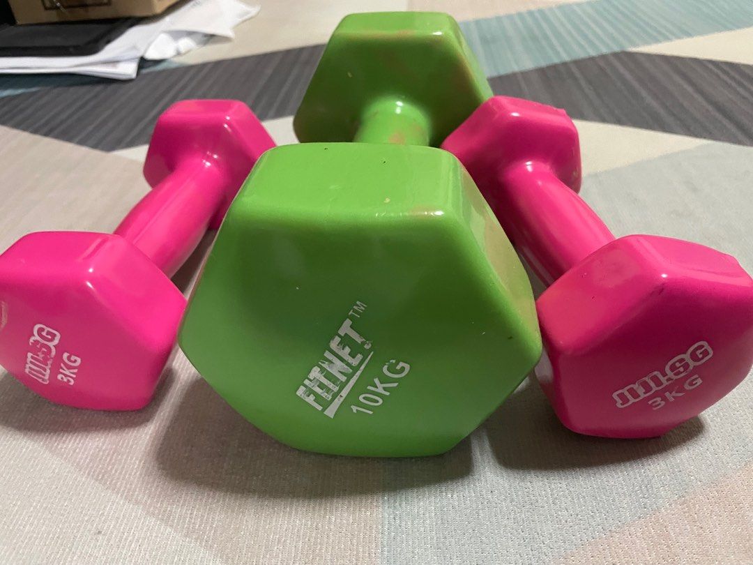 1x-10-kg-2x-3kg-dumbbell-sports-equipment-exercise-fitness