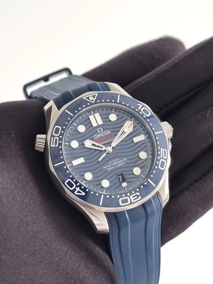 2020] BLUE OMEGA SEAMASTER SEA MASTER DIVER 300M CO-AXIAL MASTER