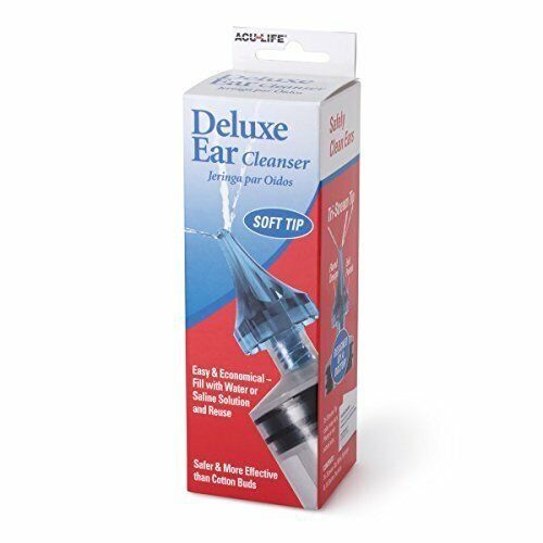 60 ML EZY DOSE Deluxe Ear Wax Removal Syringe Ear Irrigator Saline