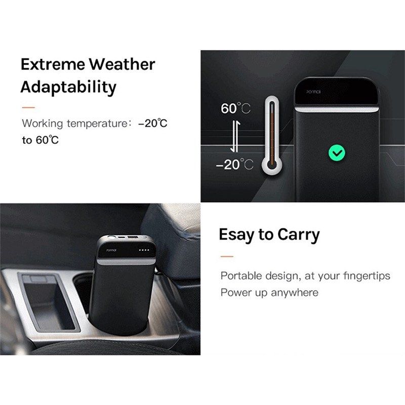 Xiaomi 70mai Car Jump Starter - 11000mAh Auto Buster Car Emergency Jump ...