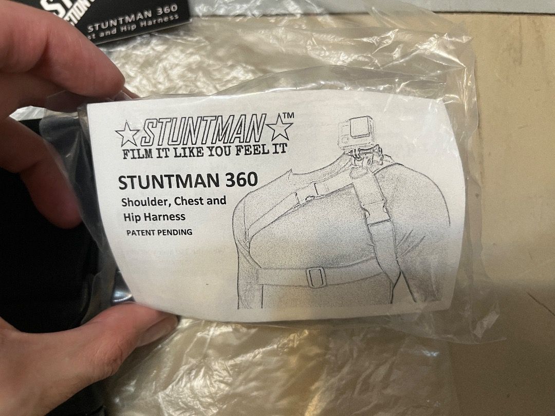 STUNTMAN 360 - Shoulder, Chest and Hip Harness for Action Cameras