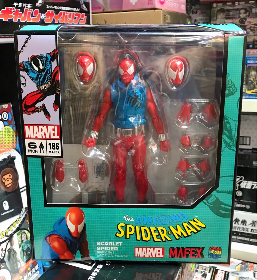 日版[MEDICOM][MAFEX] No.186 SCARLET SPIDER(COMIC Ver.), 興趣及遊戲