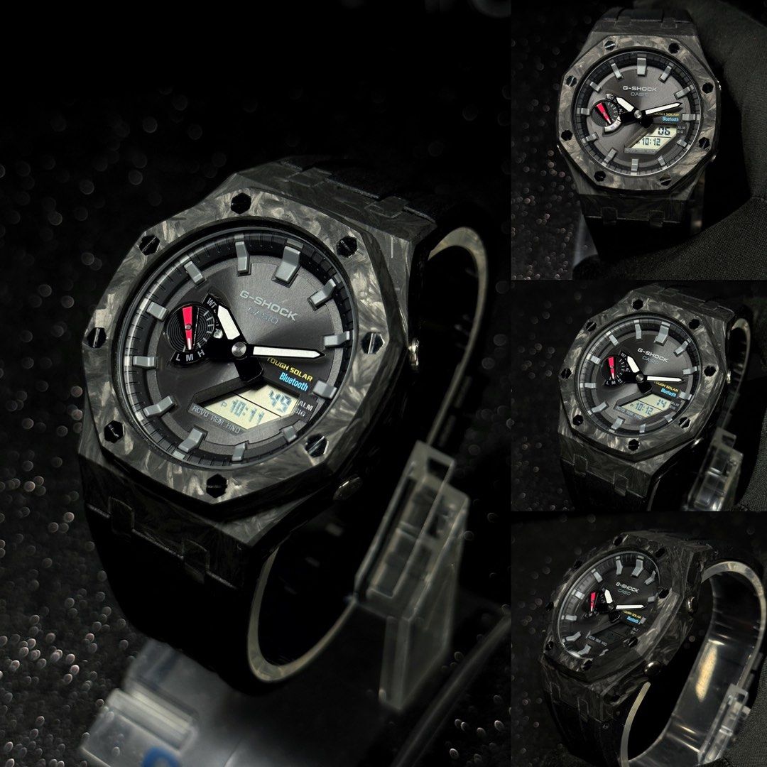 G shock carbon outlet fiber bezel