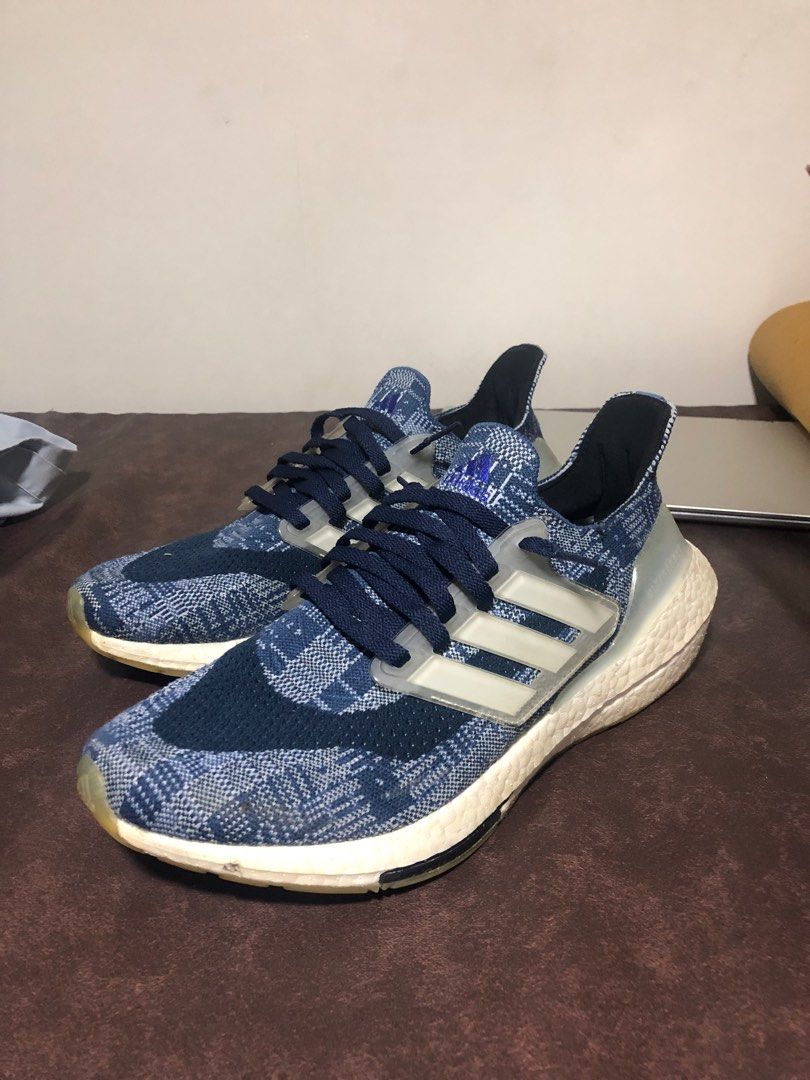 Adidas Ultraboost 21 sashiko, Men's Fashion, Footwear, Sneakers on  Carousell
