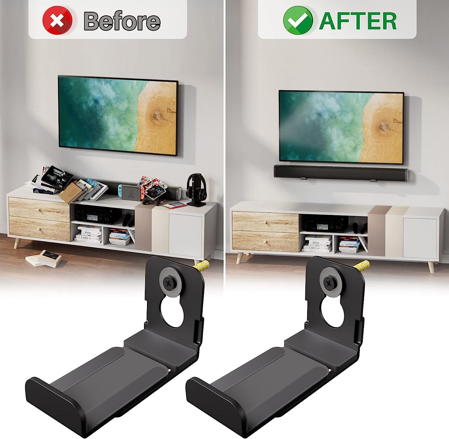 Bose soundbar tv bracket 2025