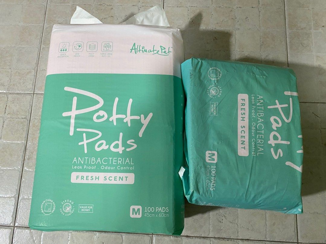 Altimate Pet Potty Pads M size Pet Supplies Homes Other Pet