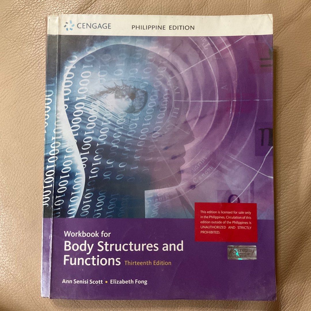 Anatomy and physiology workbook for body structures and functions 13th