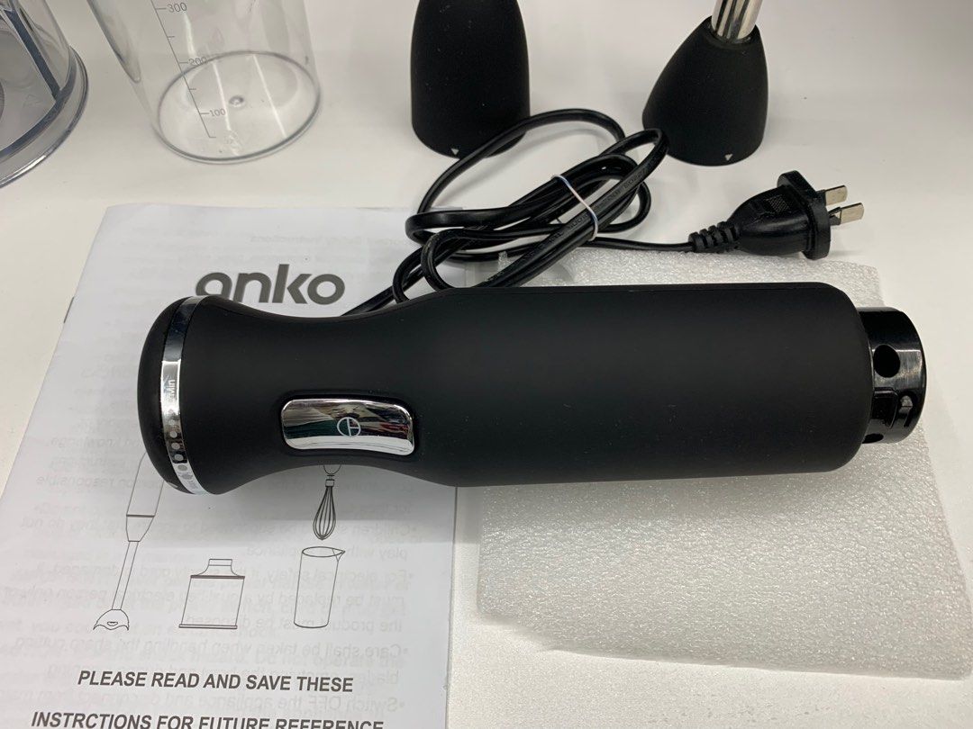 Anko Stick Mixer with Chopper Set, TV & Home Appliances, Kitchen