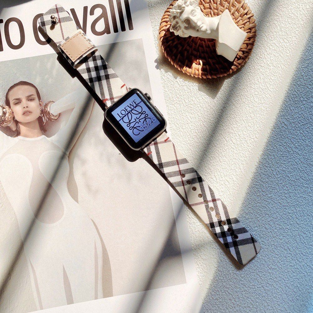 Burberry strap on sale for apple watch