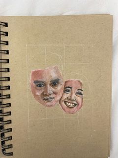 Art commissions! colored pencil drawing