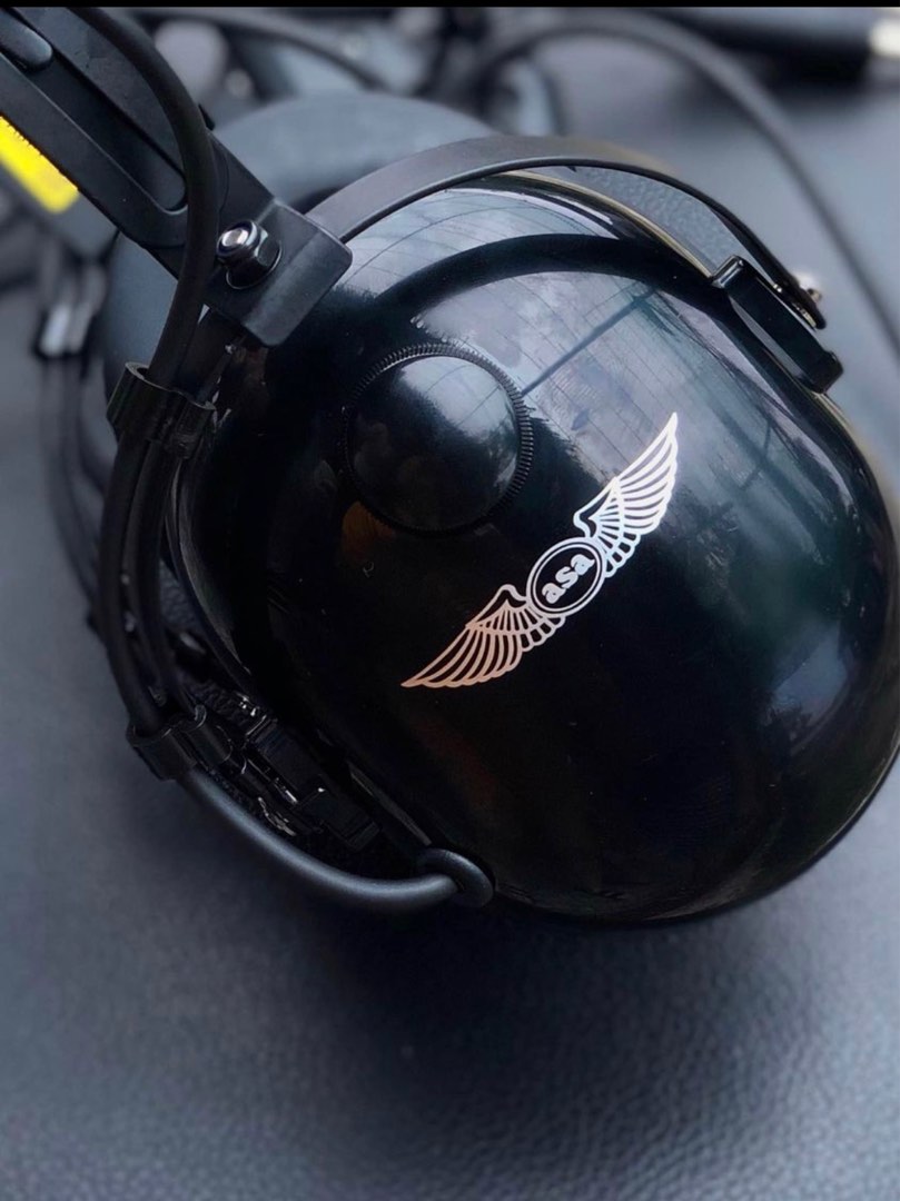 ASA HS 1A Aviation Headset on Carousell