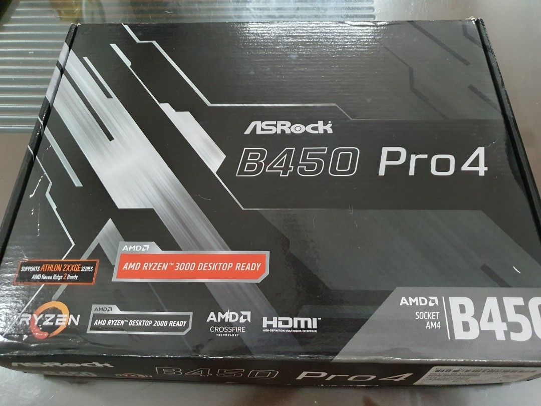 Asrock b450 deals pro4 ryzen 3000