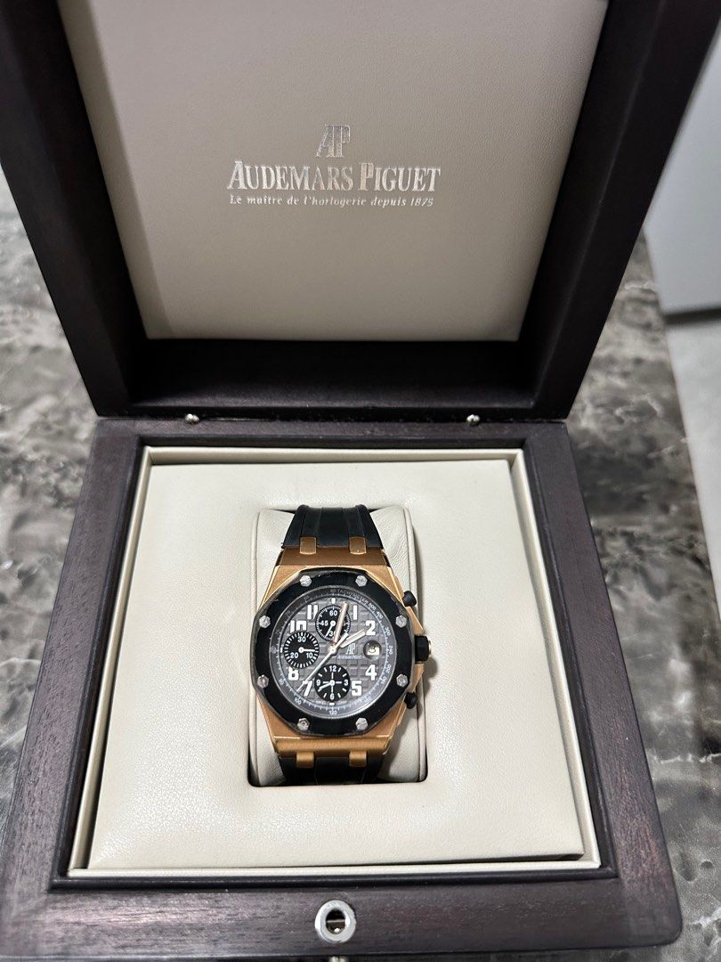 Audemars Piguet Royal oak offshore (ROO) rose gold 25940, Luxury ...