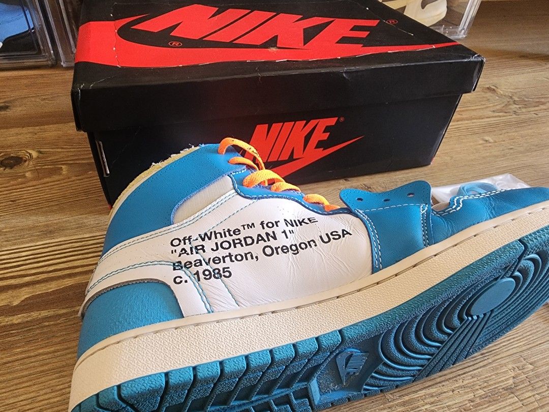 Legit check off white jordan 1 unc new arrivals