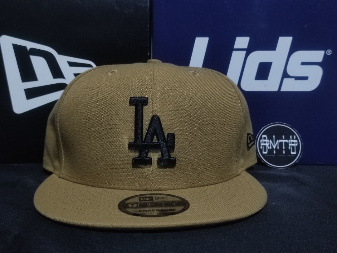 New Era Men's Tan Los Angeles Dodgers Wheat 59FIFTY Fitted Hat