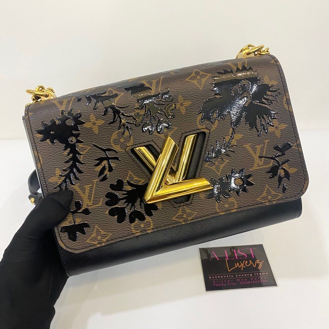 Louis Vuitton Twist MM in Monogram Blossom Noir - SOLD