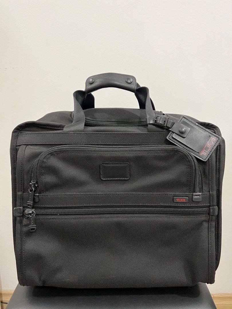 Authentic TUMI 26102DH Wheeled Compact PC Brief Black Carry Trolley Bag