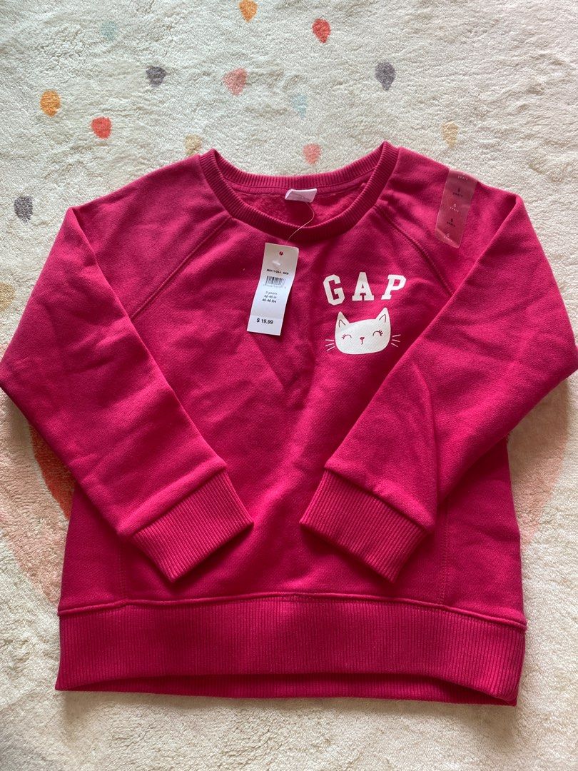 Baby GAP Pink Sweater / Pullover, Babies u0026 Kids, Babies u0026 Kids Fashion on  Carousell