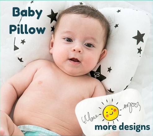 Baby contour shop pillow