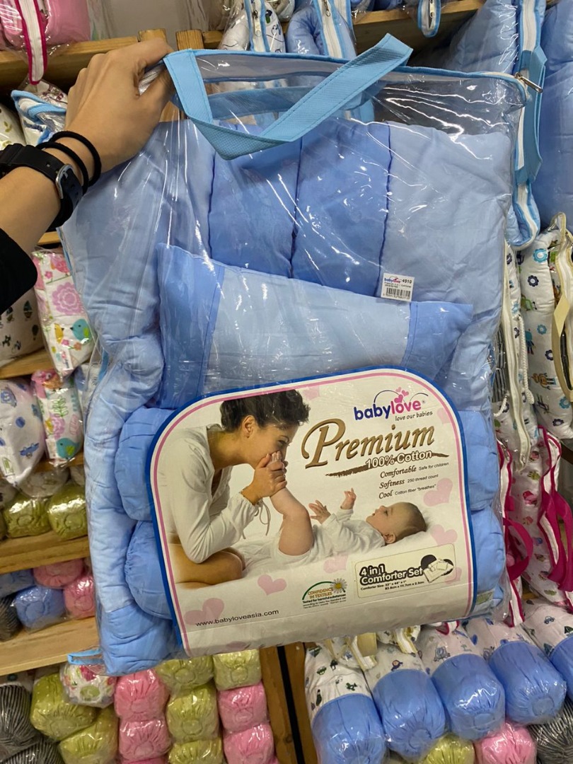 Babylove 4 in 1 Comforter Set, Babies & Kids, Baby Nursery & Kids