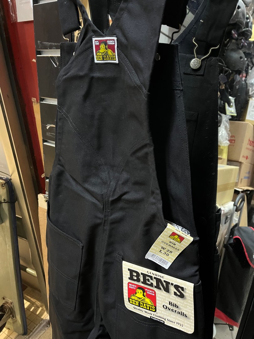 Ben davis black overalls sale