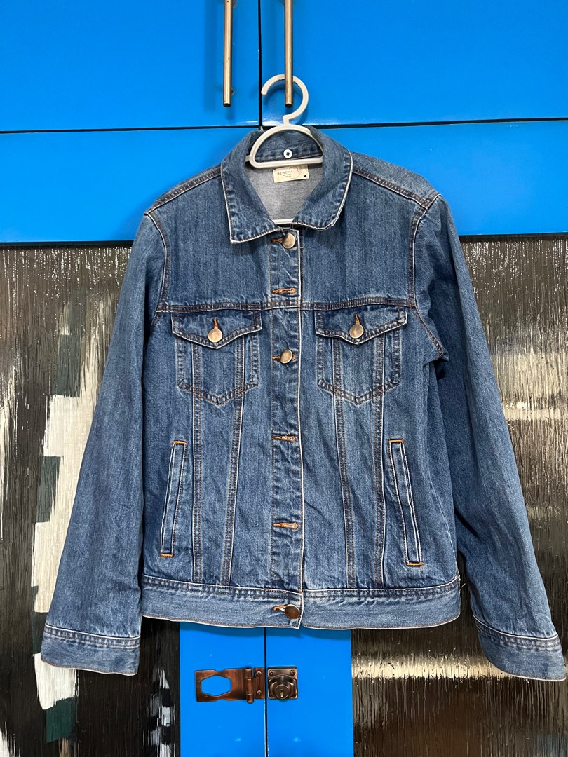 Bench Denim Jacket for Men, Men's Fashion, Coats, Jackets and Outerwear on Carousell