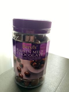 Beryl’s Raisin Milk Chocolate