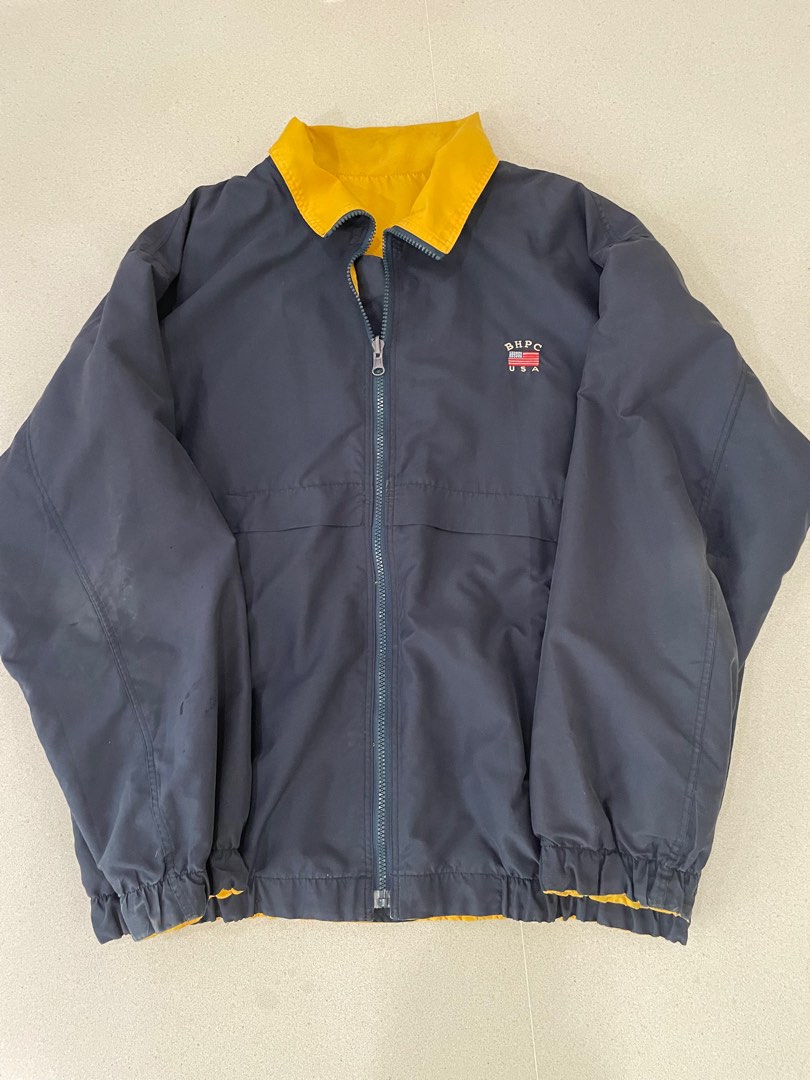 Beverly Hills Polo Club double sided windbreaker Men s Fashion