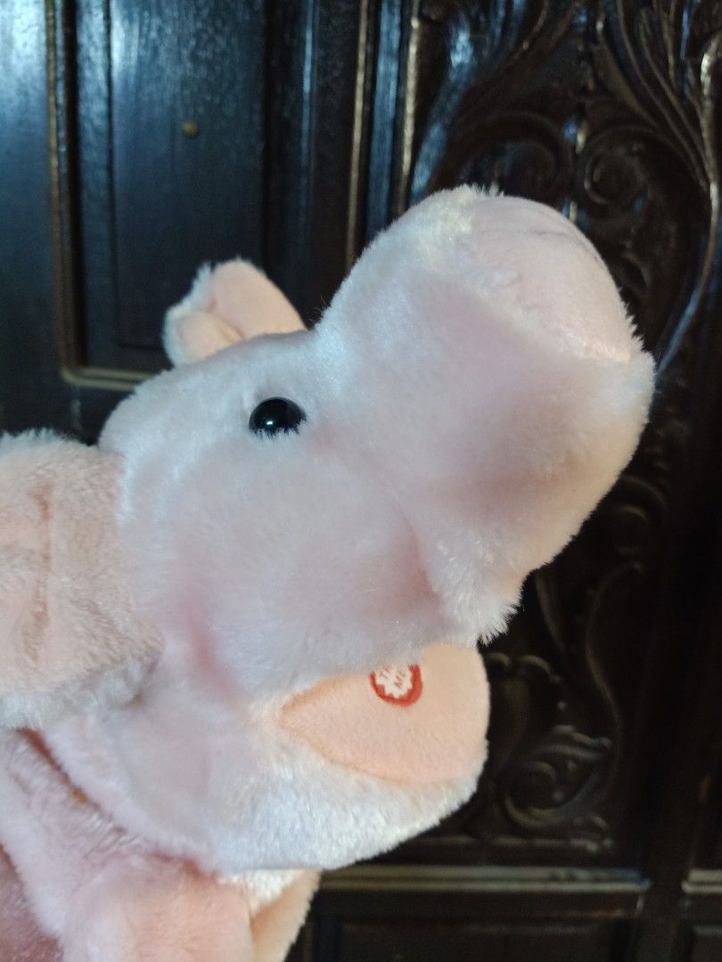 BIG SIZE PIG HAND PUPPET on Carousell