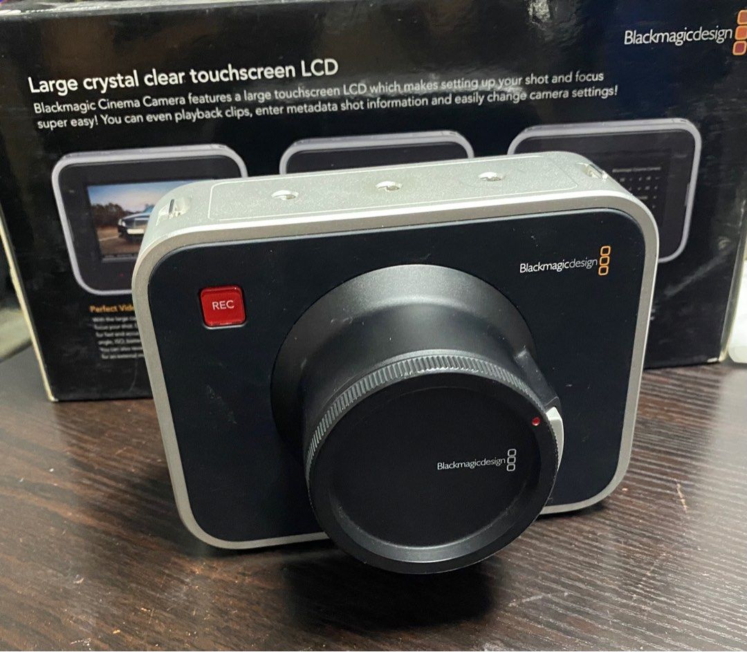 Blackmagic Cinema Camera 2.5k EF Mount, Photography, Video Cameras on